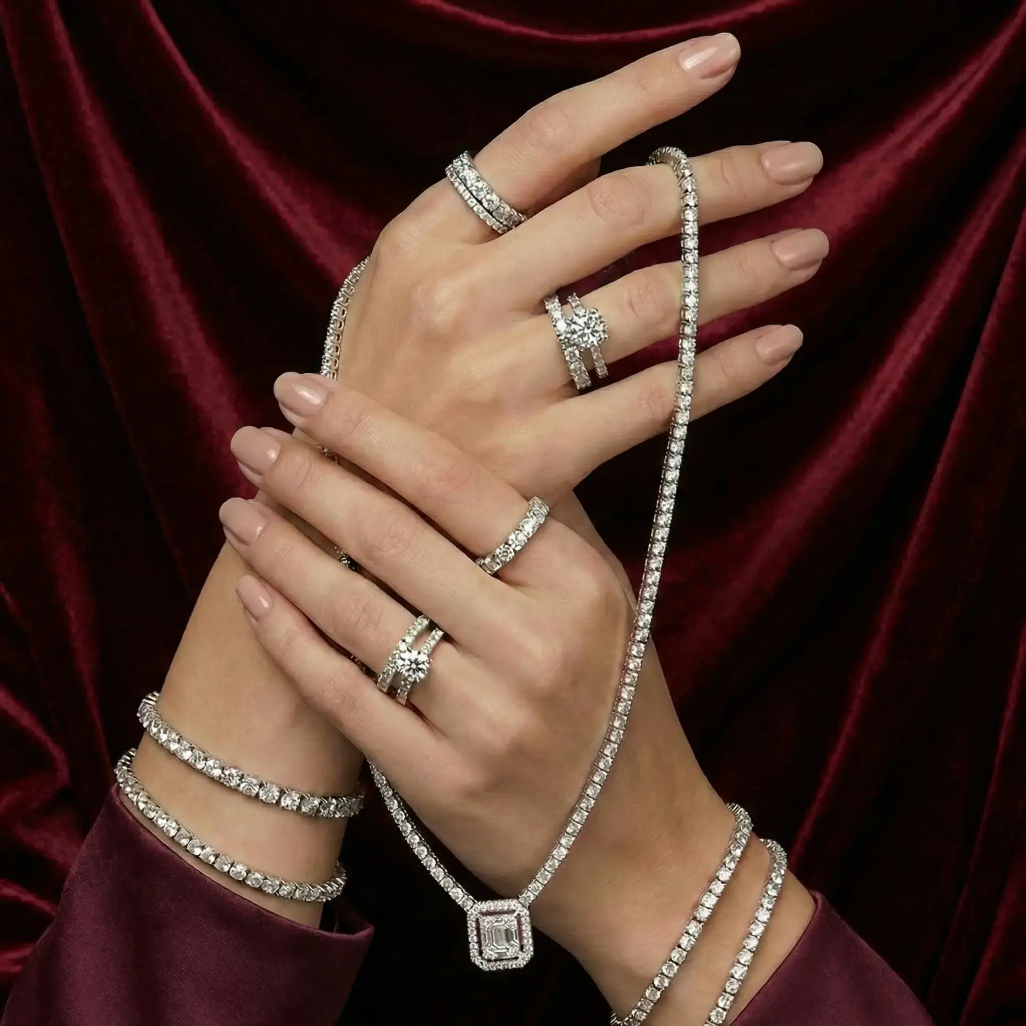 Pırlanta Kolye